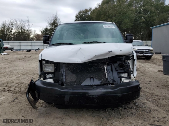 2005 Chevrolet Express Cargo Van with VIN 1GCFG15X651115978, listed as a Copart auction lot 88572355 with 149,920 mi miles and Salvage Title. Bid and sale history available at carsss.com. Image 5.