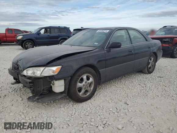 1998 Lexus ES 300 Luxury Sport Sdn with VIN JT8BF28G1W5045513, listed as a Copart auction lot 83194274 with 153,763 mi miles and Salvage Title. Bid and sale history available at carsss.com. Image 1.