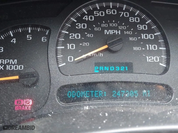 2005 Chevrolet Avalanche Z71 with VIN 3GNEK12Z05G260586, listed as a IAAI auction lot 41578877 with 247,305 mi miles. Bid and sale history available at carsss.com. Image 7.