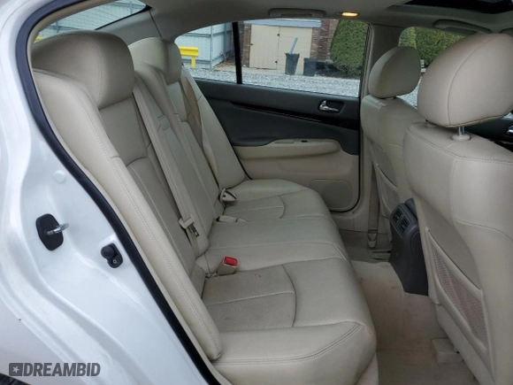 2010 Infiniti G37 Sedan x with VIN JN1CV6AR7AM252209, listed as a Copart auction lot 49631605 with 187,168 mi miles and Clean Title. Bid and sale history available at carsss.com. Image 10.