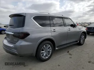 2020 Infiniti QX80 Luxe z VIN JN8AZ2NF9L9701773, wystawiony jako Copart lot #53162755 z przebiegiem 80 188 mil mil oraz Szkoda całkowita • Salvage title. Historia ofert i sprzedaży dostępna na DreamBid. Obrazek 3.