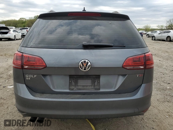 2016 Volkswagen Golf SportWagen TSI S with VIN 3VWC17AU5GM509980, listed as a Copart auction lot 53736345 with 179,606 mi miles and Clean Title. Bid and sale history available at carsss.com. Image 6.