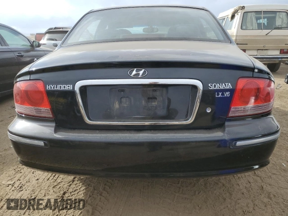 2003 Hyundai Sonata GLS with VIN KMHWF35H93A752394, listed as a Copart auction lot 76838254 with 124,234 mi miles and Salvage Title. Bid and sale history available at carsss.com. Image 6.