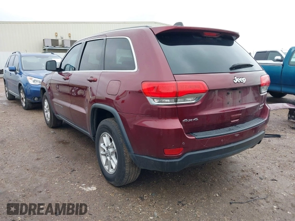2018 Jeep Grand Cherokee Laredo E with VIN 1C4RJFAG6JC166137, listed as a IAAI auction lot 41416350 with 140,855 mi miles. Bid and sale history available at carsss.com. Image 3.