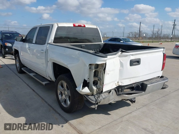2017 Chevrolet Silverado 1500 LT with VIN 3GCPCREC6HG193694, listed as a IAAI auction lot 41787642 with 1 mi miles. Bid and sale history available at carsss.com. Image 3.