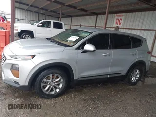 2020 Hyundai Santa Fe SE with VIN 5NMS2CAD6LH167246, listed as a IAAI auction lot 42202836 with Not provided miles and . Bid and sale history available at DreamBid. Image 17.