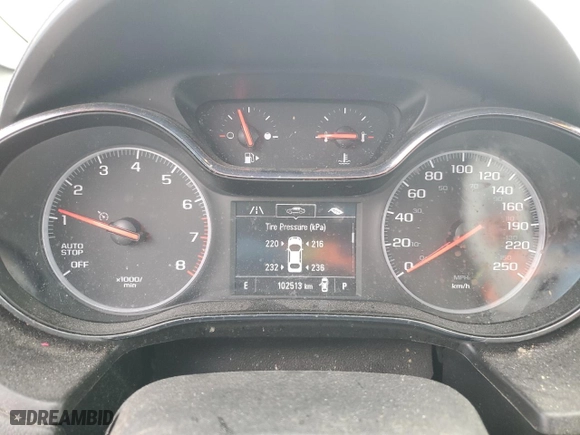 2019 Chevrolet Cruze Premier with VIN 1G1BF5SM8K7120720, listed as a Copart auction lot 51429115 with 102,513 mi miles and Clean Title. Bid and sale history available at carsss.com. Image 9.