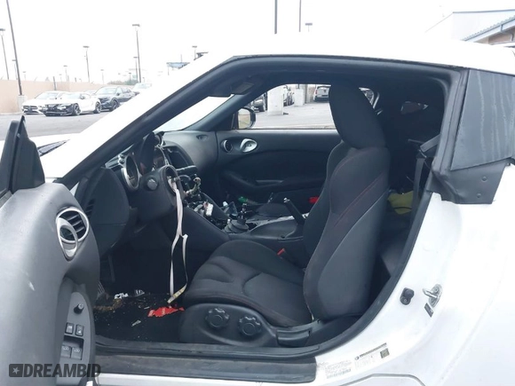 2014 Nissan 370Z with VIN JN1AZ4EH8EM630769, listed as a IAAI auction lot 40934575 with NaN miles. Bid and sale history available at carsss.com. Image 5.