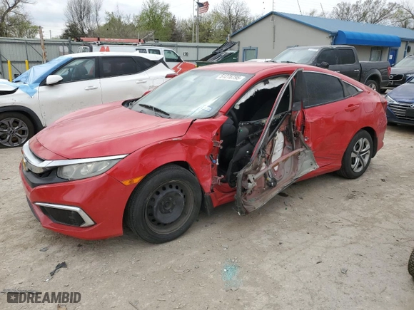 2016 Honda Civic Sedan LX with VIN 2HGFC2F53GH530311, listed as a Copart auction lot 51278795 with 116,703 mi miles and Salvage Title. Bid and sale history available at carsss.com. Image 1.