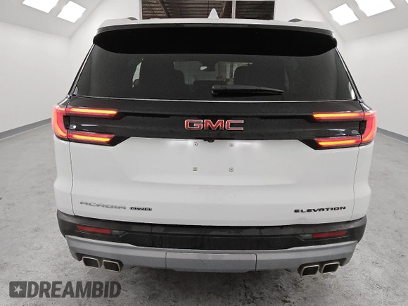2024 GMC Acadia AWD Elevation z VIN 1GKENNKSXRJ196706, wystawiony jako Copart lot #83620704 z przebiegiem 8 009 mil mil oraz Czysty tytuł • Clean title. Historia ofert i sprzedaży dostępna na DreamBid. Obrazek 6.