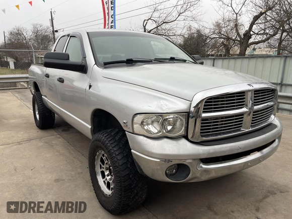 2005 Dodge 2500 SLT with VIN 3D7KS28C15G741120, listed as a IAAI auction lot 41560665 with 238,267 mi miles and . Bid and sale history available at DreamBid. Image 1.