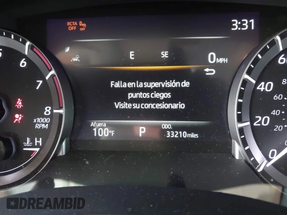2024 Toyota Highlander LE with VIN 5TDKDRAH3RS051413, listed as a IAAI auction lot 42041267 with 33,210 mi miles and . Bid and sale history available at DreamBid. Image 7.