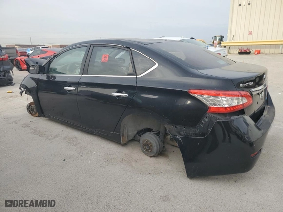 2013 Nissan Sentra SR with VIN 3N1AB7AP8DL609383, listed as a Copart auction lot 47865835 with 0 mi miles and Clean Title. Bid and sale history available at carsss.com. Image 2.