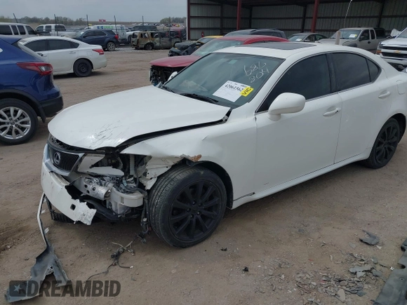 2006 Lexus IS 250 with VIN JTHCK262862008371, listed as a IAAI auction lot 42061562 with 201,598 mi miles and . Bid and sale history available at DreamBid. Image 2.