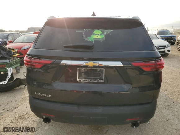 2023 Chevrolet Traverse LS with VIN 1GNERFKW0PJ229855, listed as a Copart auction lot 45741275 with 69,846 mi miles and Salvage Title. Bid and sale history available at carsss.com. Image 6.
