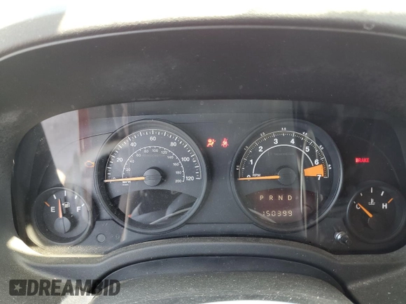 2017 Jeep Compass Sport with VIN 1C4NJCBA6HD124515, listed as a Copart auction lot 60376945 with 150,399 mi miles and Salvage title. Bid and sale history available at DreamBid. Image 9.