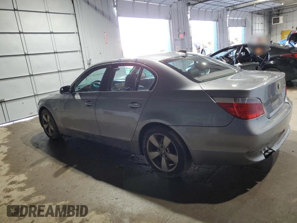 2007 BMW 5 Series 530xi with VIN WBANF735X7CU26269, listed as a Copart auction lot 85651954 with Not Provided miles and Salvage Title. Bid and sale history available at carsss.com. Image 2.