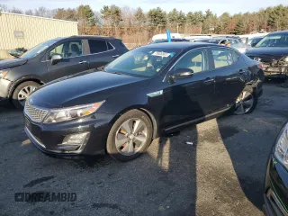 2015 Kia Optima Hybrid EX with VIN KNAGN4AD4F5091212, listed as a Copart auction lot 79506883 with 96,620 mi miles and Salvage Title. Bid and sale history available at carsss.com. Image 1.