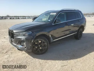 2022 BMW X7 xDrive40i with VIN 5UXCW2C00N9M78102, listed as a Copart auction lot 48050515 with 0 mi miles and Salvage Title. Bid and sale history available at carsss.com. Image 1.