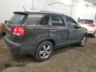2012 Kia Sorento EX with VIN 5XYKUDA29CG234253, listed as a Copart auction lot 46803895 with 137,009 mi miles and Salvage Title. Bid and sale history available at carsss.com. Image 3.