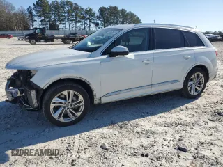2020 Audi Q7 Premium Plus with VIN WA1LXAF75LD005964, listed as a Copart auction lot 46518335 with 65,559 mi miles and Salvage Title. Bid and sale history available at carsss.com. Image 1.