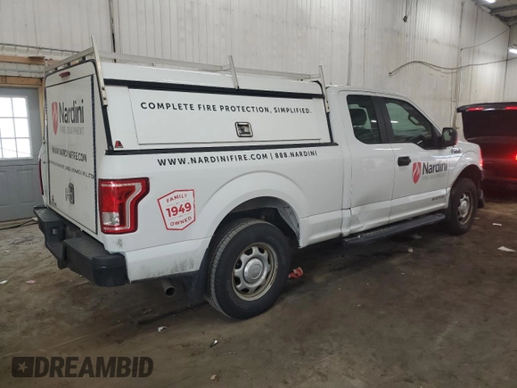 2016 Ford F-150 XLT with VIN 1FTEX1E83GFB70513, listed as a Copart auction lot 50609585 with 258,060 mi miles and Clean Title. Bid and sale history available at carsss.com. Image 3.