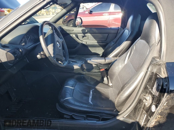 1997 BMW 3 Series 1.9L with VIN 4USCH7321VLE01765, listed as a Copart auction lot 86591344 with 0 mi miles and Salvage Title. Bid and sale history available at carsss.com. Image 7.