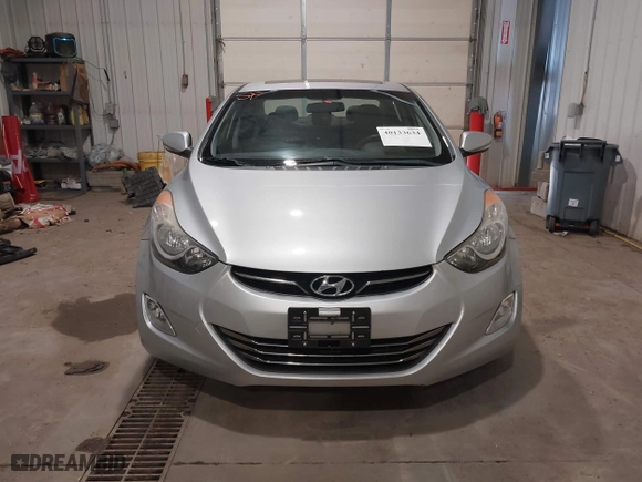 2012 Hyundai Elantra GLS with VIN 5NPDH4AE8CH100012, listed as a IAAI auction lot 40133634 with 82,423 mi miles. Bid and sale history available at carsss.com. Image 12.
