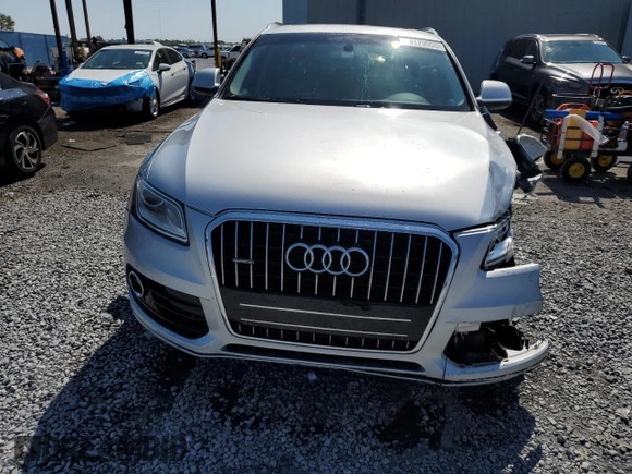 2013 Audi Q5 Premium Plus with VIN WA1LFAFPXDA094971, listed as a Copart auction lot 53179055 with 80,380 mi miles and Salvage Title. Bid and sale history available at carsss.com. Image 5.