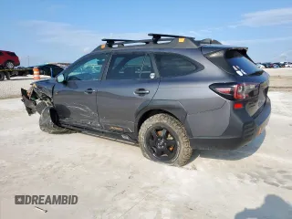 2022 Subaru Outback Wilderness with VIN 4S4BTGUDXN3139737, listed as a Copart auction lot 59183615 with 57,669 mi miles and Salvage title. Bid and sale history available at DreamBid. Image 2.