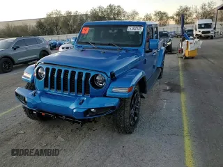2023 Jeep Gladiator High Altitude with VIN 1C6HJTFG4PL562991, listed as a Copart auction lot 51530185 with 4,878 mi miles and Salvage title. Bid and sale history available at DreamBid. Image 11.