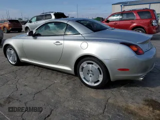 2002 Lexus SC with VIN JTHFN48Y120025049, listed as a Copart auction lot 79965444 with 41,689 mi miles and Non Repairable. Bid and sale history available at carsss.com. Image 2.