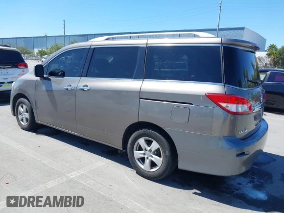 2016 Nissan Quest SV z VIN JN8AE2KP8G9155806, wystawiony jako IAAI lot #42340839 z przebiegiem 116 414 mil mil oraz . Historia ofert i sprzedaży dostępna na DreamBid. Obrazek 3.