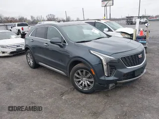 2020 Cadillac XT4 AWD Premium Luxury with VIN 1GYFZDR45LF062180, listed as a IAAI auction lot 41599215 with 105,350 mi miles. Bid and sale history available at carsss.com. Image 1.