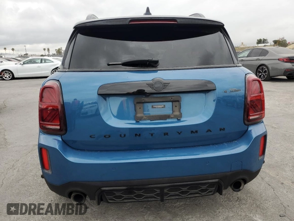 2022 MINI Countryman John Cooper Works z VIN WMZ33BS06N3N42626, wystawiony jako Copart lot #53759195 z przebiegiem 23 129 mil mil oraz Szkoda całkowita • Salvage title. Historia ofert i sprzedaży dostępna na DreamBid. Obrazek 6.