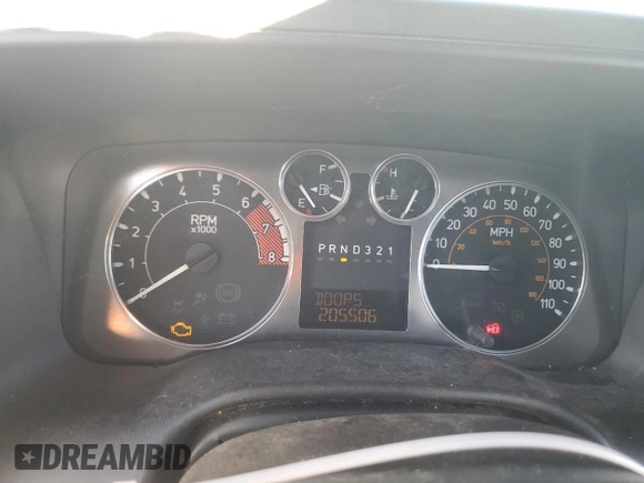 2008 Hummer H3 SUV with VIN 5GTEN13E488138084, listed as a Copart auction lot 79616464 with 205,506 mi miles and Clean Title. Bid and sale history available at carsss.com. Image 9.