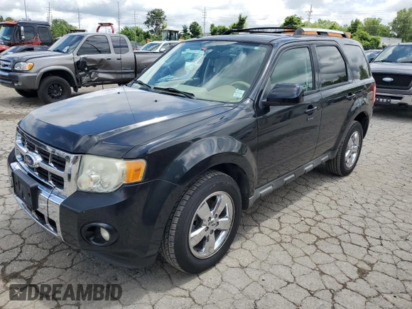 2010 Ford Escape Limited with VIN 1FMCU9EG9AKD10497, listed as a Copart auction lot 57817504 with 185,748 mi miles and Salvage title. Bid and sale history available at DreamBid. Image 1.