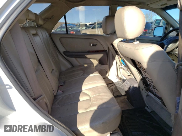 2001 Lexus RX 300 with VIN JTJHF10U410184187, listed as a Copart auction lot 83488384 with 264,053 mi miles and Clean Title. Bid and sale history available at carsss.com. Image 11.