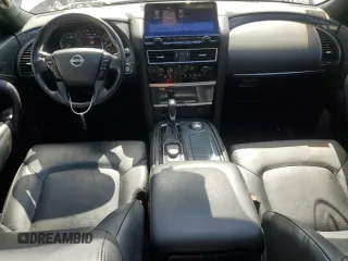 2021 Nissan Armada SL with VIN JN8AY2BB1M9791538, listed as a Copart auction lot 69201584 with 53,565 mi miles and Salvage Title. Bid and sale history available at carsss.com. Image 8.