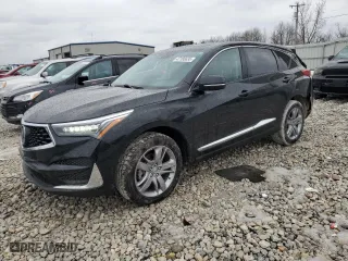 2020 Acura RDX w/Advance Pkg with VIN 5J8TC2H72LL029893, listed as a Copart auction lot 47185635 with 89,627 mi miles and Salvage Title. Bid and sale history available at carsss.com. Image 1.