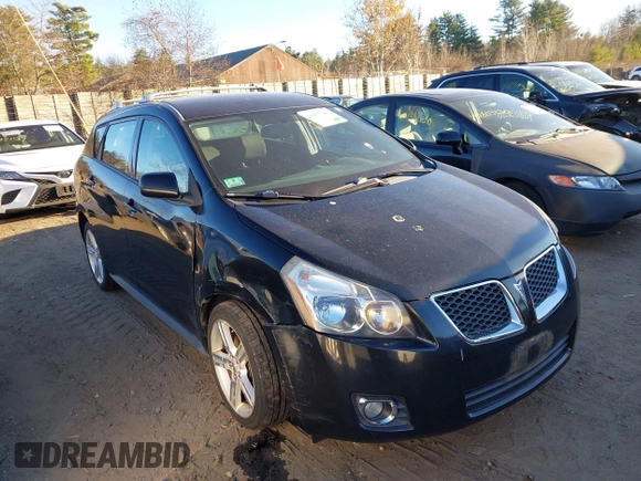 2009 Pontiac Vibe with VIN 5Y2SM67059Z417404, listed as a IAAI auction lot 40857104 with 172,676 mi miles. Bid and sale history available at carsss.com. Image 13.