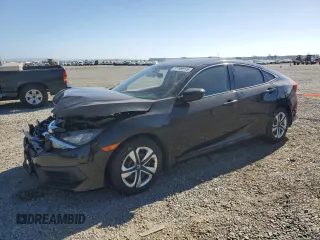 2017 Honda Civic LX with VIN 2HGFC2F51HH577998, listed as a Copart auction lot 61108775 with 71,948 mi miles and Salvage title. Bid and sale history available at DreamBid. Image 1.