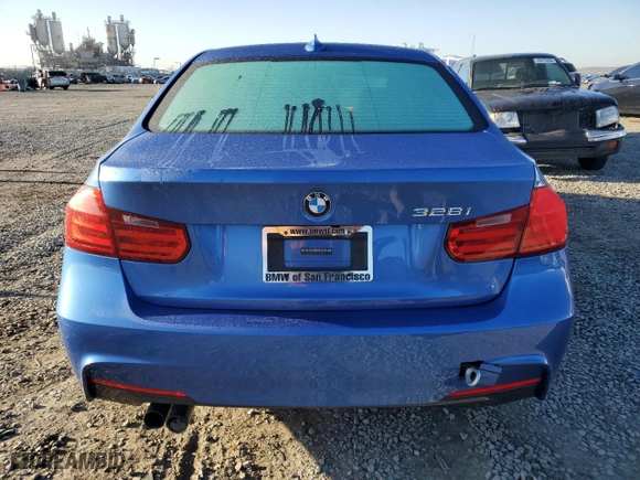 2013 BMW 3 Series 328i with VIN WBA3C1G59DNR46809, listed as a Copart auction lot 49737445 with 138,224 mi miles and Salvage Title. Bid and sale history available at carsss.com. Image 6.