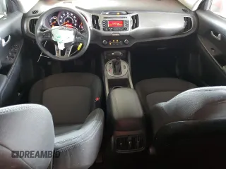 2015 Kia Sportage LX with VIN KNDPBCAC0F7674152, listed as a Copart auction lot 54567815 with 163,419 mi miles and Salvage Title. Bid and sale history available at carsss.com. Image 8.