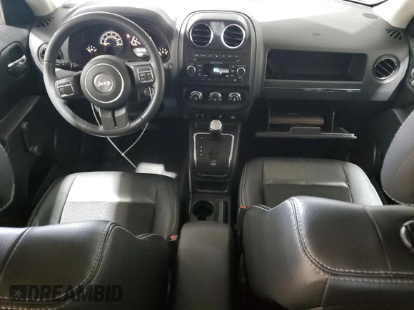 2017 Jeep Patriot Sport SE with VIN 1C4NJPBA2HD201176, listed as a Copart auction lot 44499025 with 92,182 mi miles and Salvage Title. Bid and sale history available at carsss.com. Image 8.