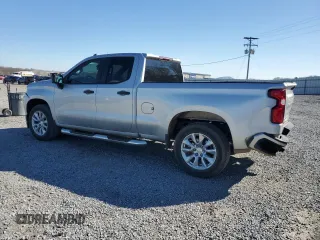 2020 Chevrolet Silverado 1500 Custom with VIN 1GCRWBEH5LZ339160, listed as a Copart auction lot 43847385 with 35,456 mi miles and Salvage Title. Bid and sale history available at carsss.com. Image 2.