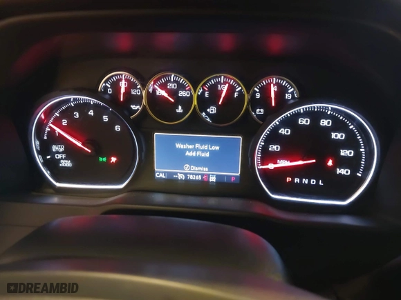 2019 Chevrolet Silverado 1500 LT with VIN 1GCRYDEK3KZ367006, listed as a IAAI auction lot 41431373 with 78,265 mi miles. Bid and sale history available at carsss.com. Image 7.