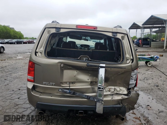 2011 Honda Pilot EX-L with VIN 5FNYF3H70BB048851, listed as a Copart auction lot 51901745 with Not Provided miles and Non Repairable. Bid and sale history available at DreamBid. Image 6.