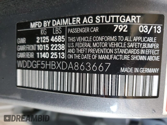 2013 Mercedes-Benz C 350 Sport with VIN WDDGF5HBXDA863667, listed as a Copart auction lot 88227225 with 79,624 mi miles and Salvage Title. Bid and sale history available at DreamBid. Image 12.