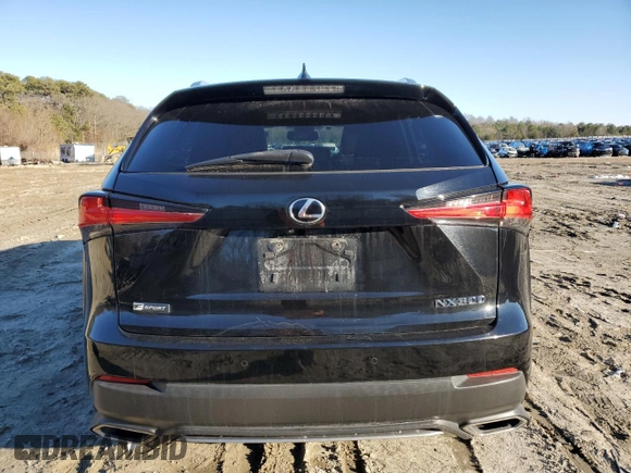 2018 Lexus NX with VIN JTJBARBZ0J2151803, listed as a Copart auction lot 43725645 with 141,170 mi miles and Salvage Title. Bid and sale history available at carsss.com. Image 6.